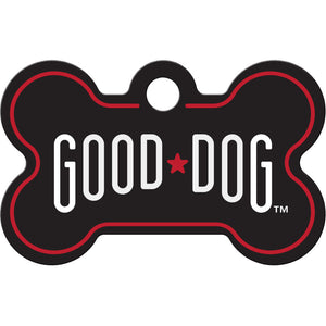 Good Dog Dog Tag, Small Circle