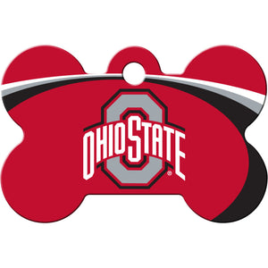 Ohio State Buckeyes Dog Tag, Medium Bone