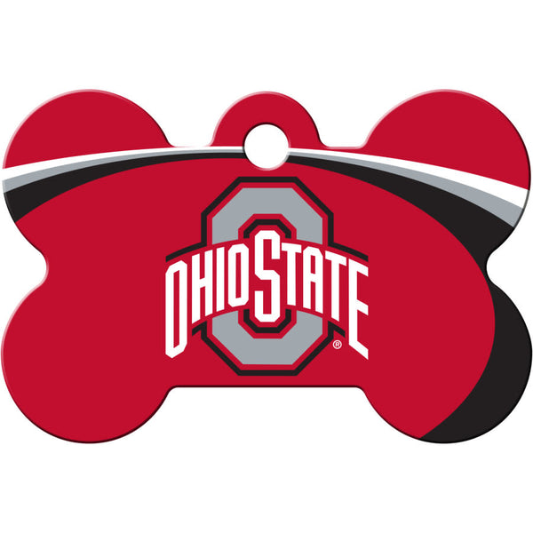 Ohio State Buckeyes Dog Tag, Medium Bone