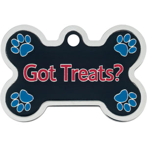 Got Treats? Pet ID Tag for Dogs and Cats