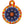 Phil Lewis Magpie Mandala Dog Tag, Large Circle