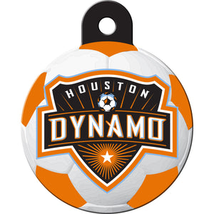 Houston Dynamo Pet ID Tag for Dogs and Cats