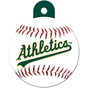 Oakland A's Pet ID Tag for Dogs and Cats