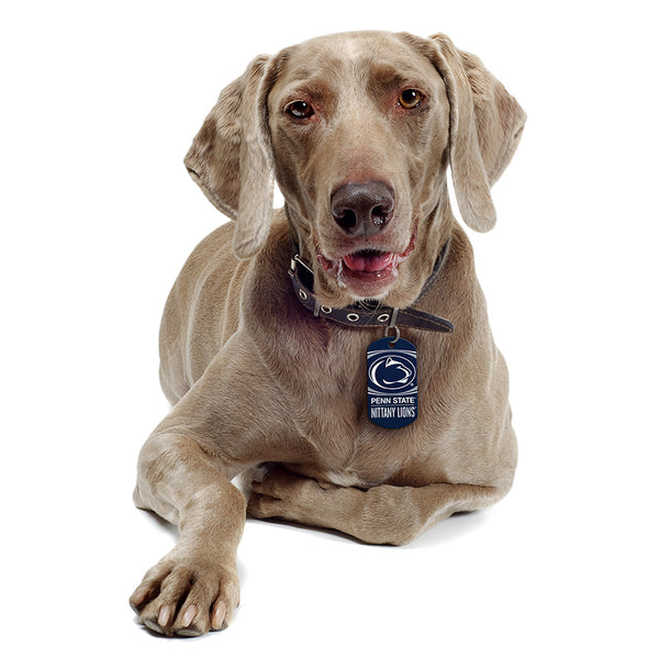 Penn State Nittany Lions Dog Tag, Military Shape