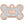 Rose Gold Glitter Epoxy Medium Bone Pet ID Tag