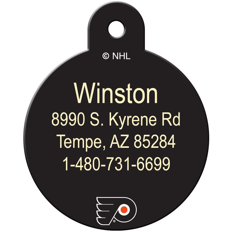 Philadelphia Flyers Pet ID Tag for Dogs and Cats