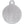 Large Circle Shape Pet Tag