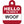 Hello My Name is Woof Square Dog Tag, Small