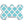 Lattice Print Dog Tag with Raised Edge