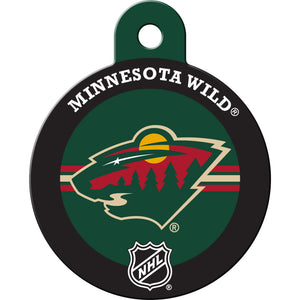 Minnesota Wild Pet ID Tag for Dogs and Cats