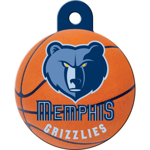 Memphis Grizzlies Pet ID Tag for Dogs and Cats