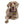 Iowa Hawkeyes Dog Tag, Medium Bone