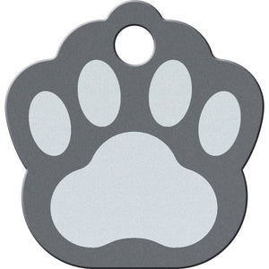 Small Paw Shape Dog Tag