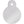 Silver Small Circle Front Back