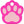 Paw Shape Pet ID Tag, Small