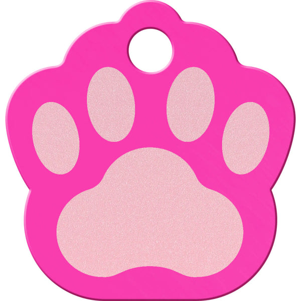 Paw Shape Pet ID Tag, Small