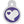 Small Dog Tag with Heart Inlay