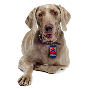 Mississippi Rebels Dog Tag, Military Shape