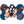 Tazmanian Devil Dog Tag, Medium Bone