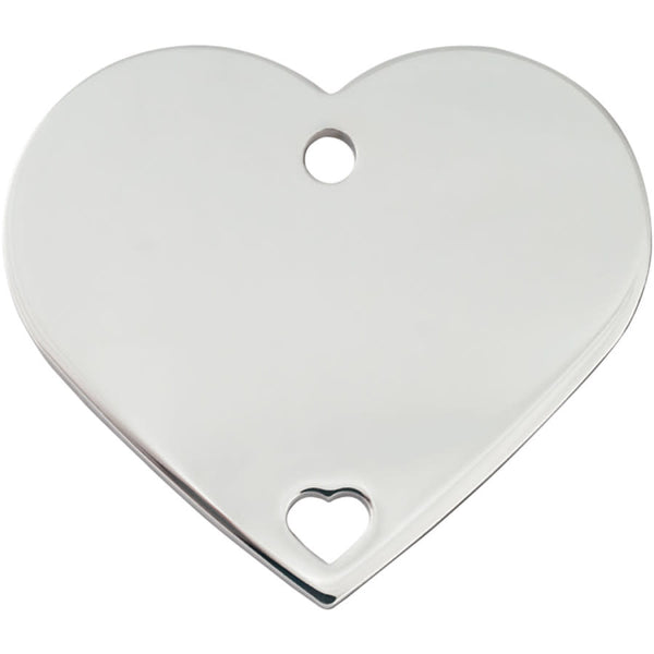 Large Heart Shape Dog Tag 