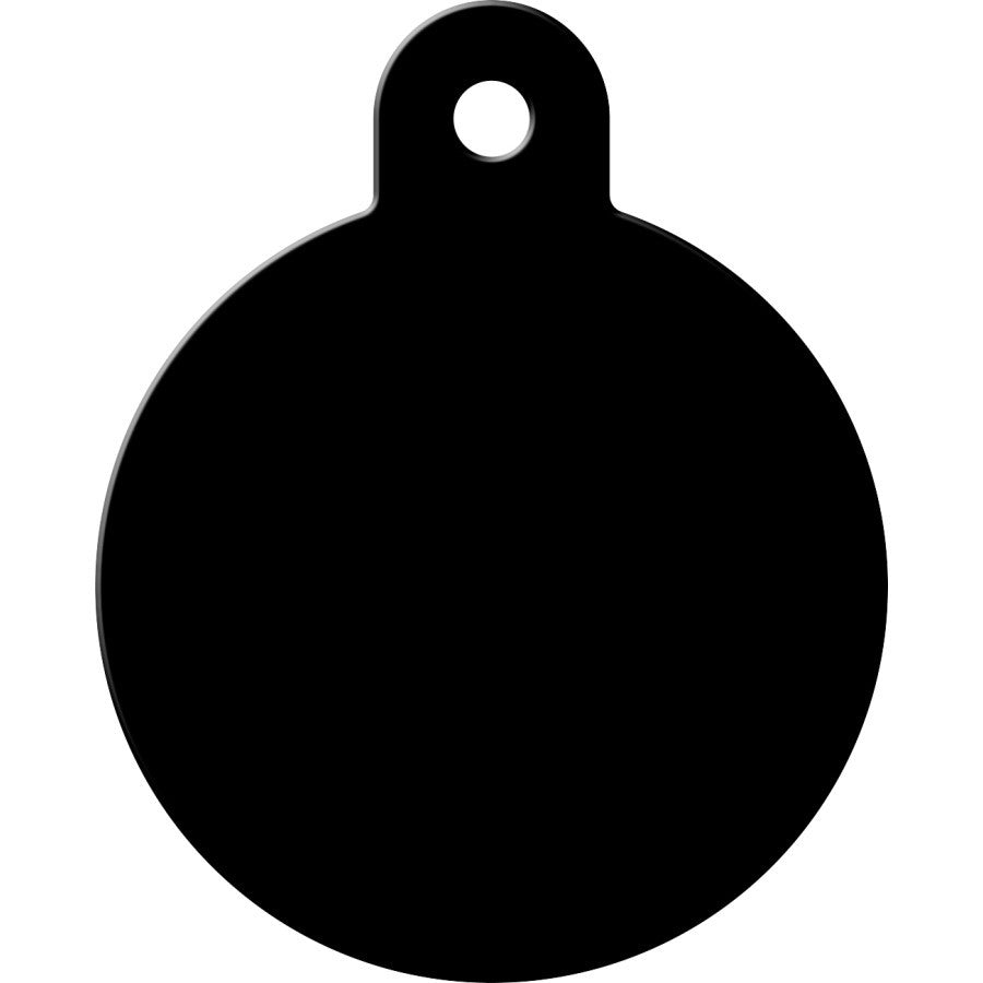 Large Circle Dog Tag – Quick-Tag