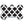 Lattice Print Dog Tag with Raised Edge