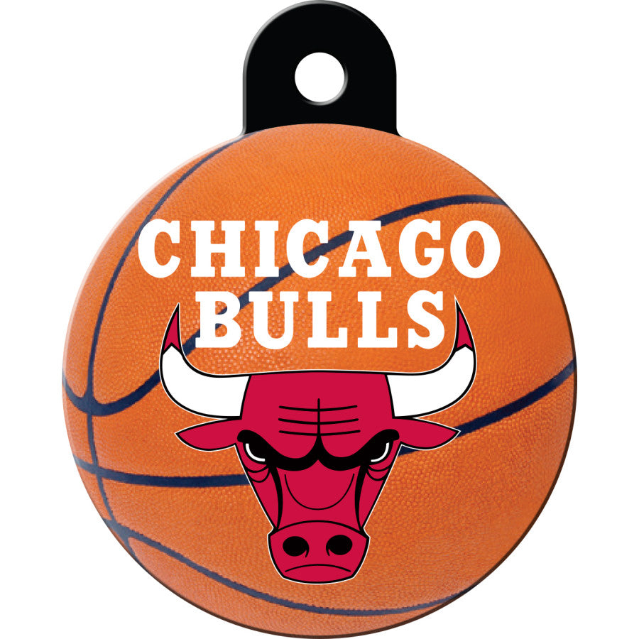 MJ Jersey Chicago Bulls Pet ID Tag Custom Engraved 