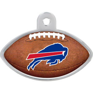 Buffalo Bills Dog Tag, Footbal Shape