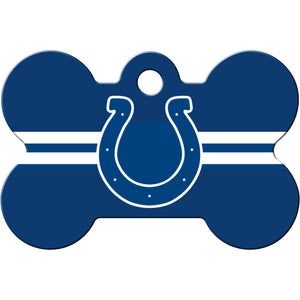 Indianapolis Colts Dog Tag, Medium Bone