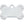 Bone Shape Chrome Plated Crystal Dog Tag Front