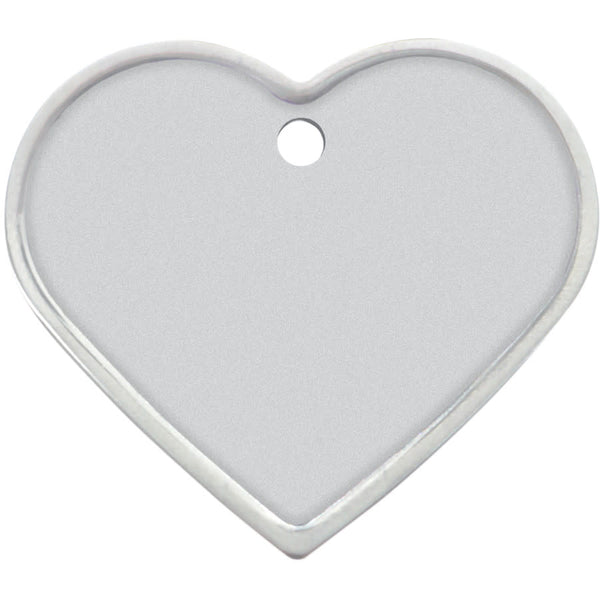 Raised Edge Heart Back