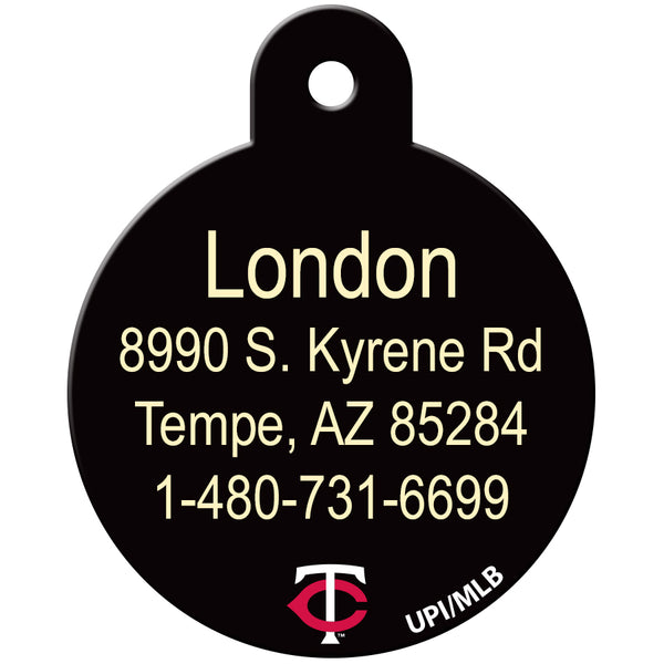 Minnesota Twins Pet ID Tag for Dogs and Cats