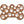 Copper Paws and Hearts Dog Tag, Medium Bone