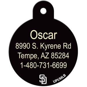 San Diego Padres Pet ID Tag for Dogs and Cats