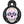 Load image into Gallery viewer, Day Of The Dead Pet ID Tag, Small Circle
