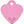 Pink Small Heart Front