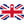 Union Jack Flag Dog Tag, Medium Bone