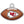 Kansas City Chiefs Dog Tag, Football Shape