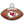 Load image into Gallery viewer, Kansas City Chiefs Dog Tag, Football Shape
