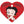 Betty Boop Dog Tag, Large Heart