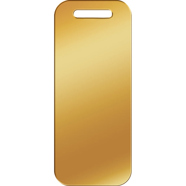 Plated Luggage ID Tags