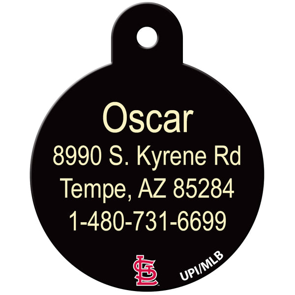 St Louis Cardinals Pet ID Tag for Dogs and Cats