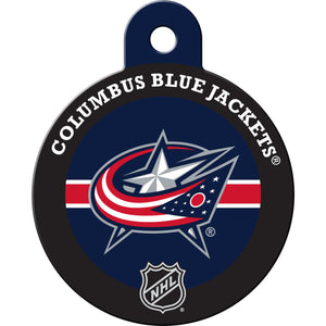 Columbus Blue Jackets Pet ID Tag for Dogs and Cats
