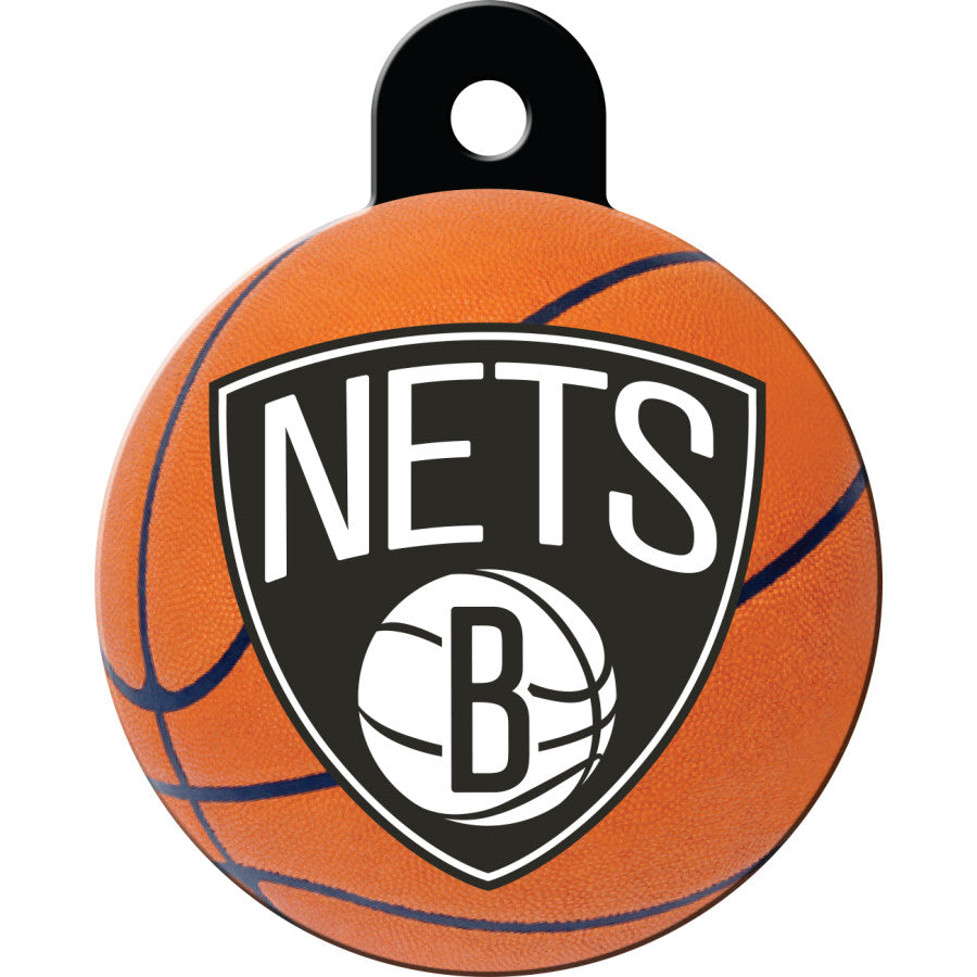 Brooklyn Nets Pet ID Tag for Dogs and Cats